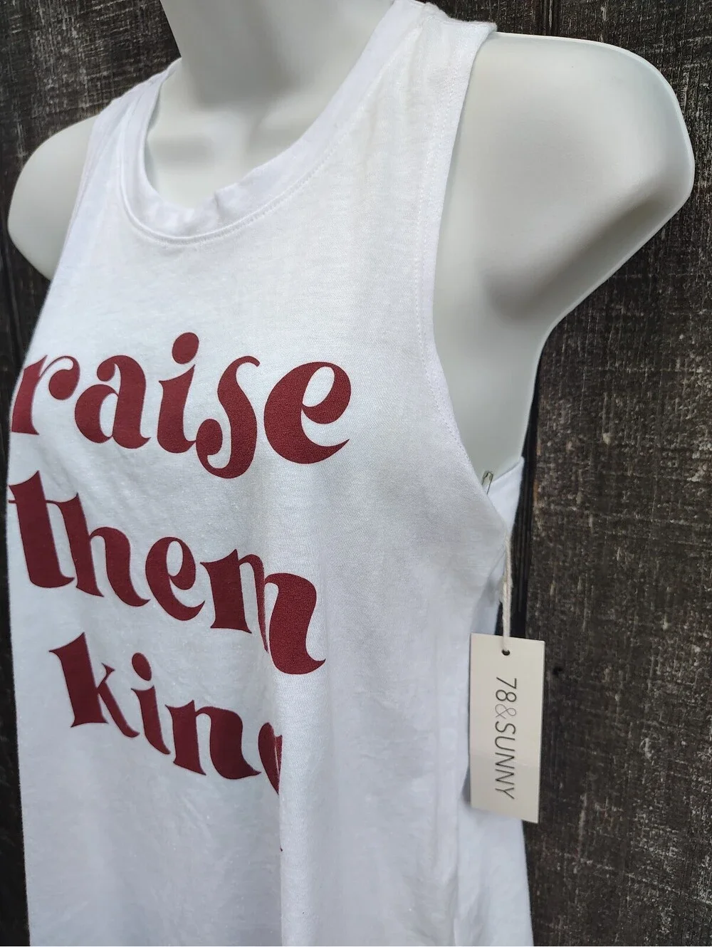 78 & Sunny Raise Them Kind Tank Top